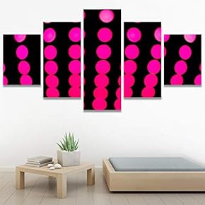 SIGNWIN 5 Panel Canvas Wall Art Organic Arrangement...