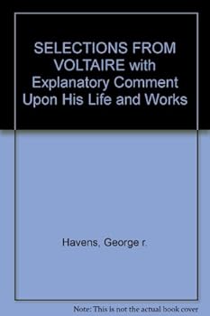 Hardcover SELECTIONS FROM VOLTAIRE with Explanatory Comment Upon His Life and Works Book