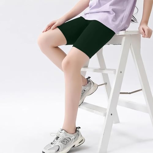 Image of KYDA KIDS Anti Bacterial Under Skirt Shorts for Girls - Under Dress Uniform Shorts & Stretchable Shorties Tights for Girls