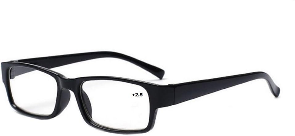 MorefazMen's Women's Original Vintage Retro +0.50 +0.75 +1.0 +1.5 +2.0 +2.5 +3.5 +4.00 Reading Glasses Unisex Vintage Mfaz Ltd