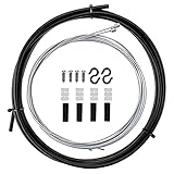 [BEST EXCHANGE] Dieses Kit wurde für Fahrräder mit Auslegerbremsen, Bremssattelbremsen, V-Bremsen und mechanischen Scheibenbremsen entwickelt. Dieser Inhalt eignet sich zum Austausch von Brems- und Schaltkabeln in Fahrradeinheiten.