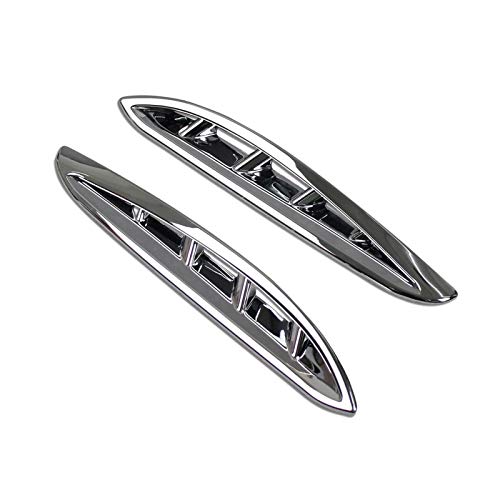 Cubierta de rejilla cromada para Toyota Venza 2021: moldura de esquina delantera elegante