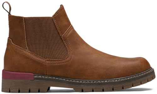 Image of Jousen Men's Chelsea Boots Casual Slip On Ankle Boots with Memory Foam