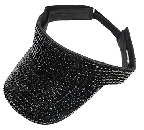 Casquette de baseball anti-transpiration ajustable à strass chic - 5
