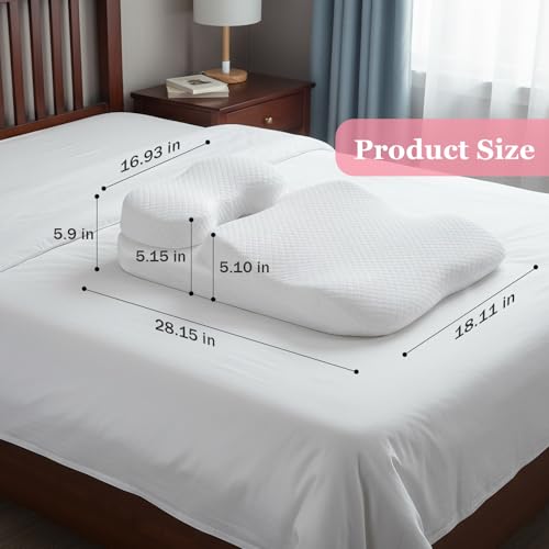 Face Down Pillow After Eye Surgery, Face Down Pillow for Sleeping, BBL Pillows After Surgery for Sleeping, Headrest Position is Fully Adjustable, 3 Layers of Sponge Splicing, Removable and Washable by Novelledo - Image 7
