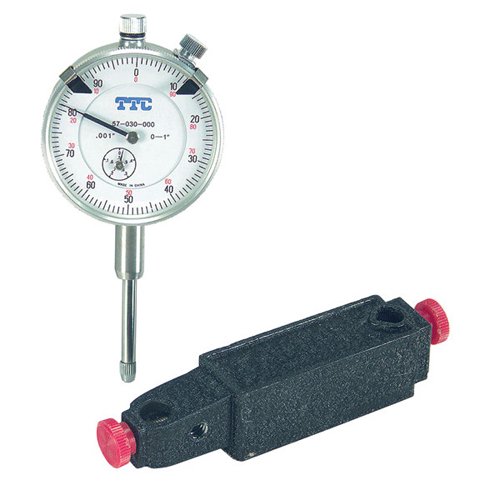 TTC MM-PDI-C2 Might-Mag Mag Base & 0-1" WF Dial Indicator