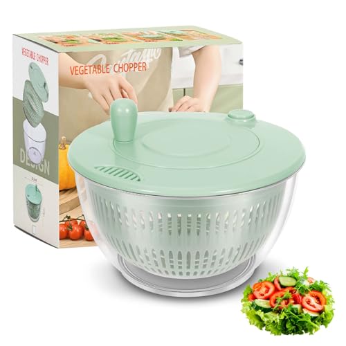 GLOSKIN Salatschleuder, Salad Spinner, Salatschleudern,BPA-Freier...