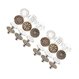 Botones de ajuste de jeans: este botón un diseño de ranura para tarjeta único, que no se caerá cuando se atasque y durará mucho tiempo, ajustador de botón de pantalón