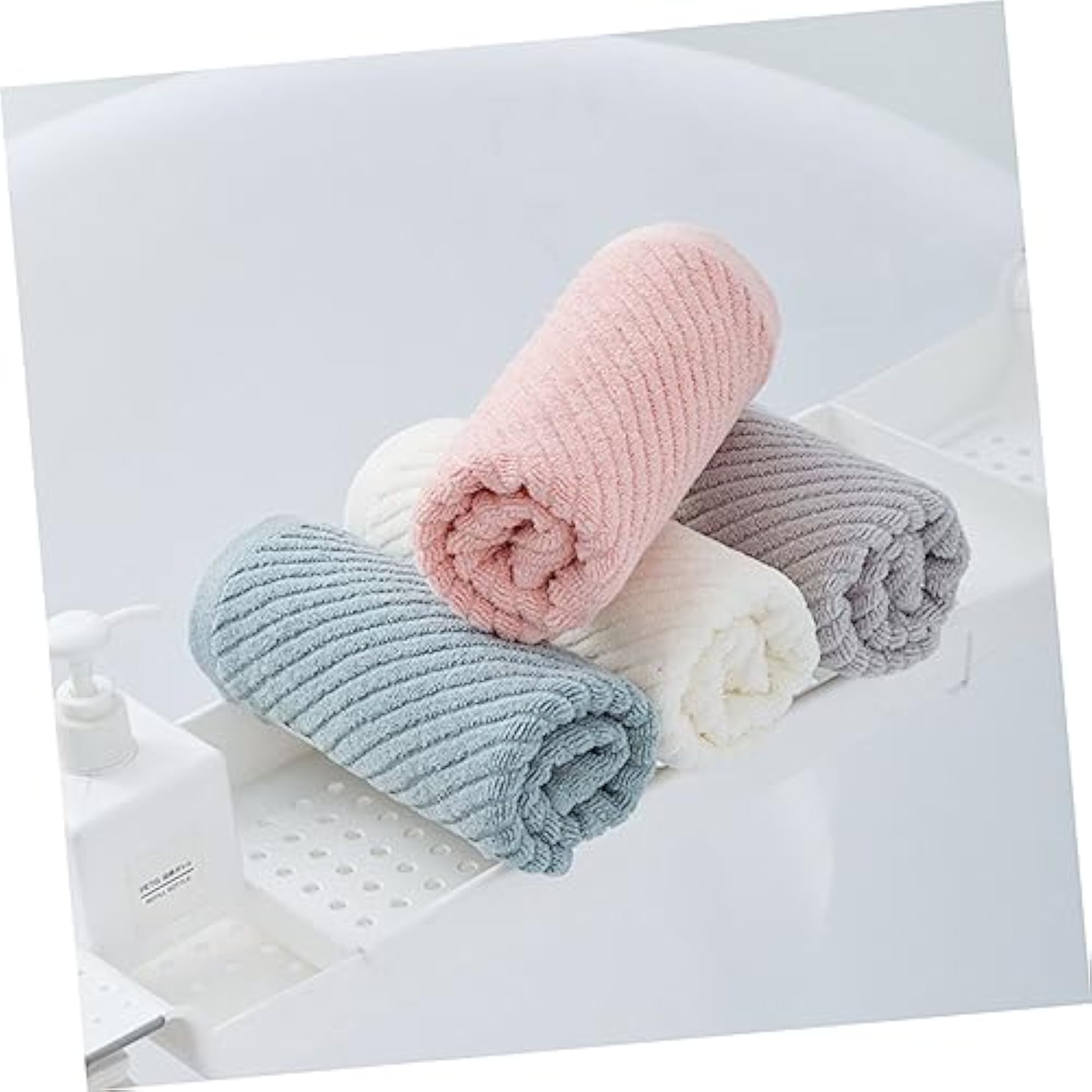 4Pcs Pure Cotton Face Towels Set