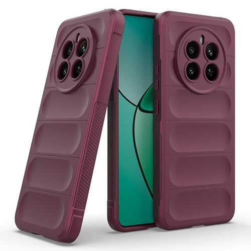 Image of amazon basics Back Case Cover for Realme Narzo 70 5G (Silicone Plum)