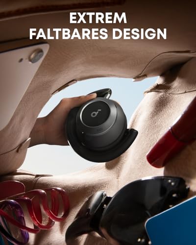 Soundcore by Anker Space One Pro Kabellose Kopfhörer, 6 Mikros – Ansicht 3