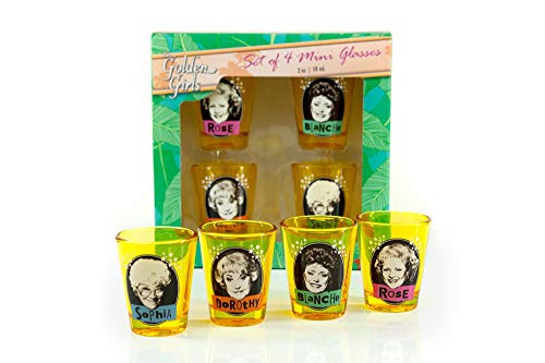 The Golden Girls Official Shot Glass Collectible Set | Features One Shot Glass