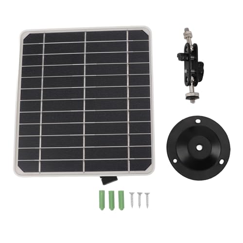 Panneau solaire 10W anti panne de batterie pour caméra avec support 360°
