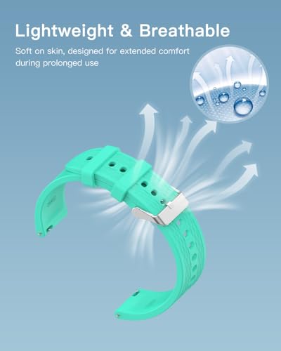 Correas de silicona para Garmin Venu 4 Smartwatch 41mm miniatura 3