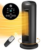 Space Heaters for Indoor Use Large Room, 1500W Heaters Indoor Portable Electric PTC Fast Heating wit