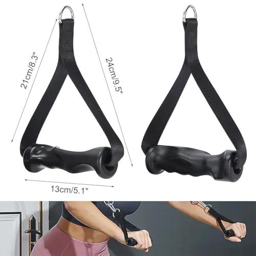Image of PROBEROS Pull Up Rings, Back Training Straps, Metal Carabiners