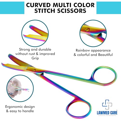 Lawmed Care SSS-CVD Suture Stitch Scissors thumb #3