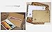 BeeChamp 50pcs A7 Self-Sealing Gummed Vintage Airmail Style Invitation Envelopes, Brown Kraft