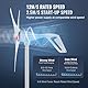 VEVOR Windkraftanlage 500W 24V Windkraftgenerator Windgenerator mit 3 Blätter MPPT-Regler einstellbare Windrichtung, 2,5 m/s Startwindgeschwindigkeit für Zuhause Bauernhof Wohnmobile Boote