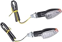 Vista 1 de MAANYA motorcycle turn signal 1 Pair Universal 12V Flashing Turn Signals Motorcycle Lights Rear Blinker Indicator Tail Light For Cafe Racer For