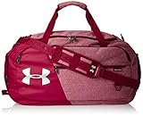 Under Armour Undeniable Duffle 4.0 Gym Bag, Cordova (615)/Silver, Medium