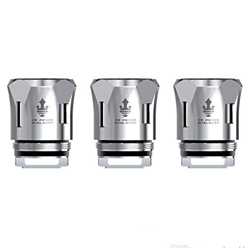  SMOK TFV12 Prince Coil Max Mesh X2 Clapton Dual Mesh Coils Dual Triple Strip Core Head 3 of Pack (Triple Mesh coil 0.15ohm)