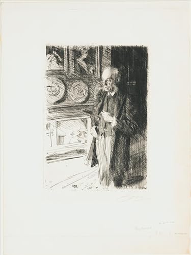 Cuadro de lienzo de Henry Marquand por Anders Zorn para decoraciones del hogar 60x90cm