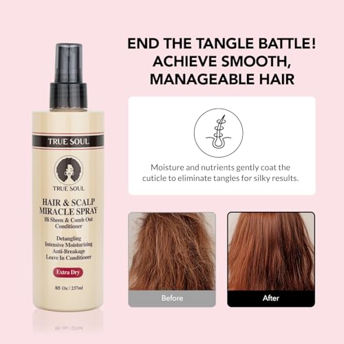 TRUE SOUL Spray Leave-In Hidratante 8 fl oz miniatura 2