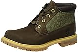  Timberland Damen Nellie Double F/L Chukka Boots Braun (Red Briar Nubuck with Olive Felt) 36 EU