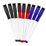 Gatuida 9 Stück Teiliges Whiteboard Marker Magnetische Wiederverwendbare Dry Erase Stifte mit...