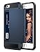 iPhone 6S Case, Vofolen Card Slot Holder iPhone 6S Wallet Case Dual Layer Protective Shell Shock Absorbing Tough Bumper Cover Scratch-proof Hybrid Casing Hard Armor for iPhone 6S - Dark Blue