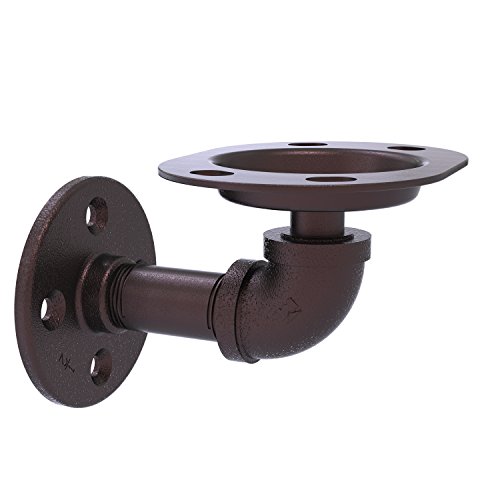 Allied Brass P-650-Wth-Abz Pipeline Collection Wall Mounted Toothbrush Holder, Antique Bronze #TOP8