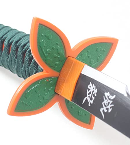Demon Slayer Katana en Bois Lame Decoration Sabre Shinobu Kocho Epee Kimetsu No Yaiba Presentoir Inclus