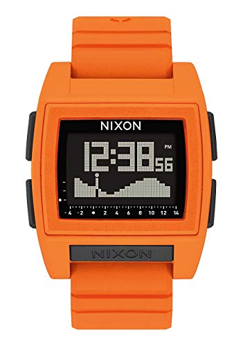 NIXON Base Tide Pro A1212 - Orange - 100m Water Resistant Men's Digital