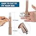 Finger Buddy Wraps, 12 PCS Finger Loops Tapes for Broken, Jammed, Swollen Finger or Dislocated Joint, Splints Brace for Pinky Ring Middle Index Trigger Finger, Toe Strap Bandage