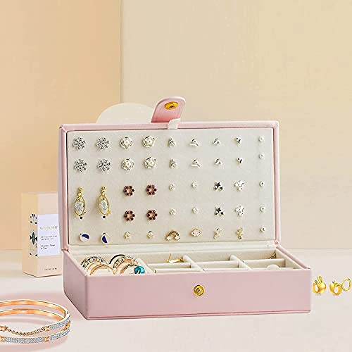 Boîte à bijoux de voyage compacte pour week-end et déplacements - 7