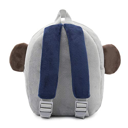 Befunirise Toddler Backpack For Boys And Girls, Cute Soft Plush Animal Cartoon Mini Backpack Little For Kids 1-6 Years (Elephant) #TOP3
