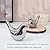 Notakia Gaobei Small Birds Statues Home Decor Modern Style Birds Decorative Ornaments for Living Room, Bedroom, Office Desktop, Cabinets (2Pcs Silver Birds)