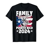 Family Vacation Puerto Rico 2024 Beach Summer Vacation T-Shirt