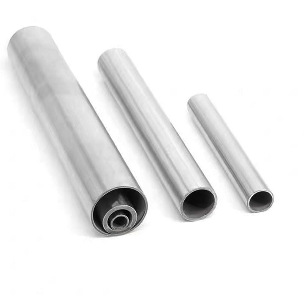 Tubi In Acciaio Tondo 1 Tubo In Acciaio Inossidabile 304, 500 Mm, Diametro Esterno 25 Mm Tubo Acciaio Inox 30 Mm - Foto 2