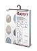 Rayen | Funda para tabla de planchar Universal | Con recubrimiento de titanio | 127 x 51 cm | Blanco Estampado