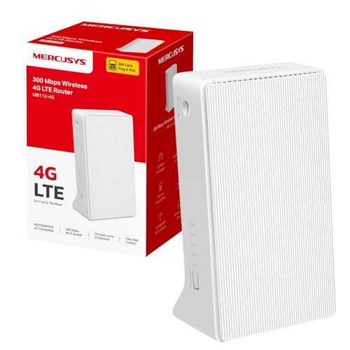 Routeur 4G SIM MERCUSYS MB112-4G pour résoudre les problèmes de connexion internet lente