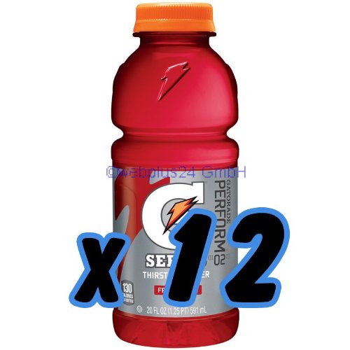 Fruit Punch 20 oz. (591 mL) - 12 Pack