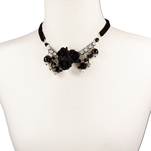 Donna Alpenflüstern fiori-pantaloncini-collana