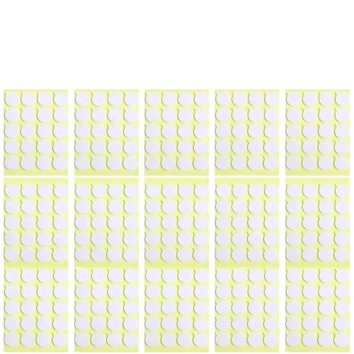 1600 stickers adhesivos para mechas de velas
