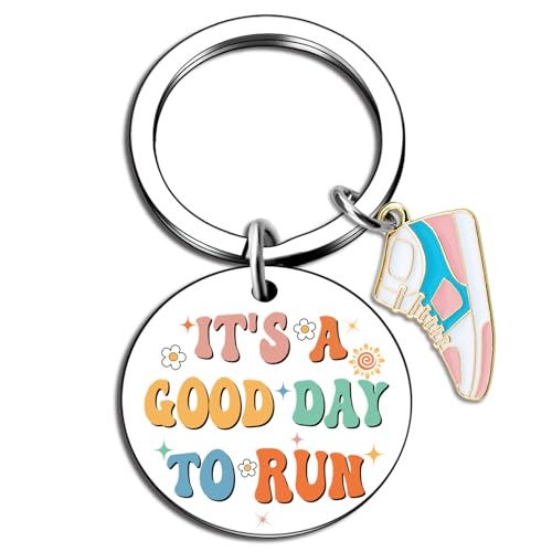 Ibiwe Cross Country Running Shoes Keychain Runner Accessories for Women Men Track And Field Accessories Cool Runners Gifts Marathon Gifts