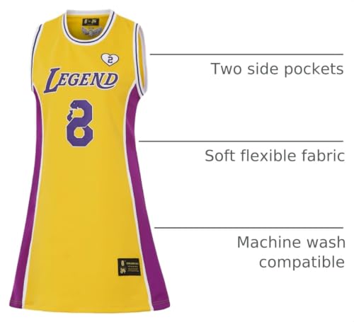 Image of 24 Womens Legend Snakeskin Basketball Sleeveless Dress