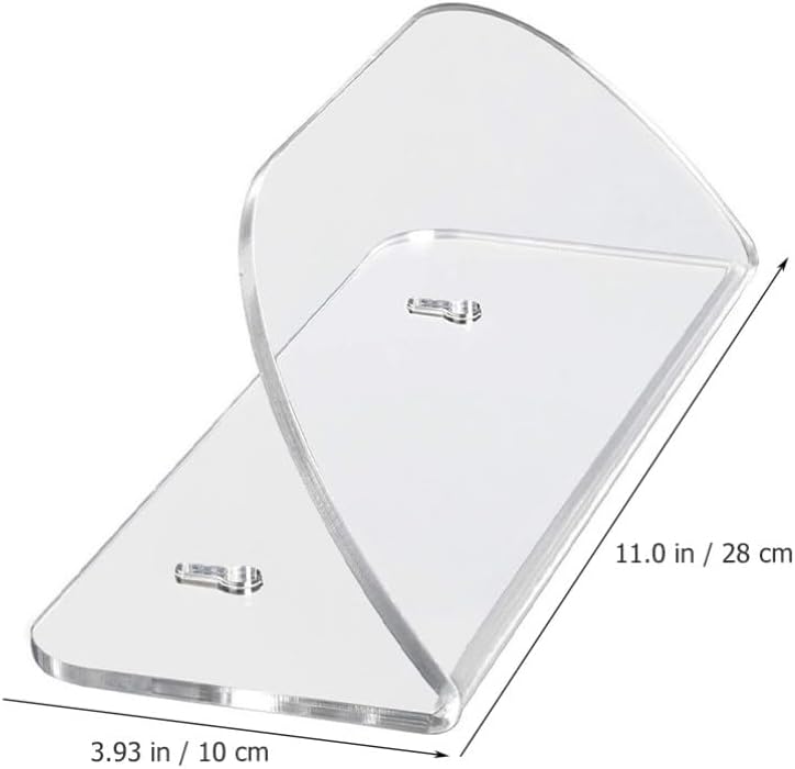 BESPORTBLE Skateboard Wall Rack Durable Acrylic Hanger Store Decorate Skateboards Wall Mount Display