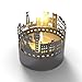 Produktbild 13gramm Lissabon Skyline Schattenspiel - Kerzenaufsatz mit magischem Lichtspiel, perfektes Souvenir und Geschenk für Lissabon Fans und Weltenbummler