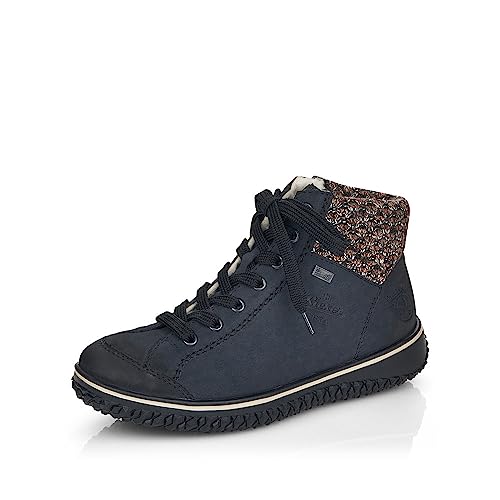 Rieker Femme Z4243 Bottes, Bleu (Pazifik/Terra), 38 EU
